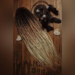 Handmade Double-ended Dreadlock Extentions